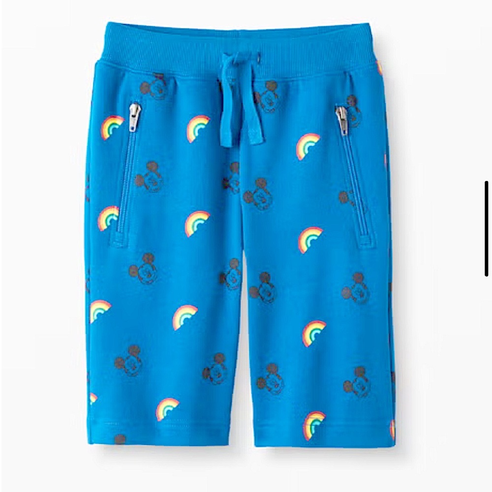 EUC! Hanna Andersson Disney Mickey Mouse shorts in French terry